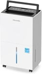 52 Pints Energy Star Dehumidifier for Home, 4500 Sq.Ft Basement Dehumidifier with Drain Hose for Large Room Bathroom Bedroom, Compressor Dehumidifiers with Smart Humidity Control, Auto Defrost