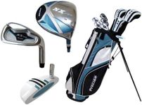 Precise Deluxe Women's Complete Set (Blue), Graphite, Right Hand, Ladies Flex Graphite Shafts