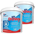 Pack of 2 pH Down (8 Kg) by Pool Supplies Canada