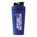 Applied Nutrition Metal Protein Shaker - Sports Supplements Stainless Steel Shaker, Metal Shaker Bottle, Durable & Lightweight (750ml)