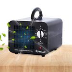 Alpine 125W 70,000 mg/h Ozone Generator Air Ionizer Ozone Odor Eliminator for Home and Kitchen, Commercial Ozone Machine Odor Removal Air Purifier for Office, Cars, & Rooms