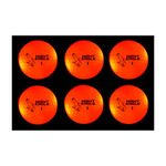 Night Eagle CV LED Golf Balls - Light Activated - No Timer - 6 Pack (Red)