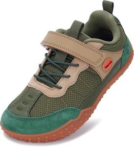 WHITIN Big Kids Barefoot Shoes 5 Wide Tox Box Camping Boys Sneakers Green