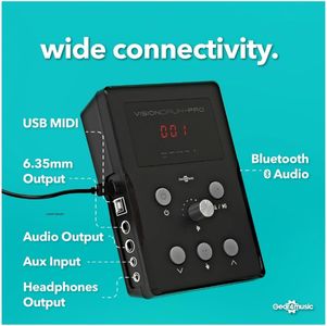 VISIONDRUM-PRO Electric Drum Kit – Digital 8-Piece Set with Pedals
