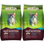 Meat Up Kitten(1-12 months) Dry Cat Food ,Ocean Fish,600g (Buy 1 Get 1 Free ) Total 1.2Kg Pack