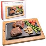 Cooking Stone (12.5" x 7.5") w Bamb
