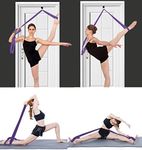 Leg Stretcher, Get More Flexible With The Door Flexibility Trainer, Premium stretching equipment for ballet, dance, gymnastics, taekwondo & MMA. Your own portable stretch machine! – INPAY (purple)