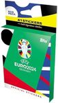 Topps Official Euro 2024 Sticker Collection - Eco Pack - Contains 41 Euro 2024 Stickers Plus 1 Gold Signature Series Sticker.