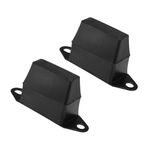 Hihaha 52002393 Rear Bump Stop Leaf Spring Jounce Bumper for Cherokee XJ 1987-01 / Rear/Durable Rubber / 1 Pair