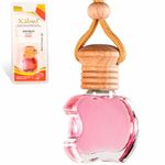 Kabod 10ml Pink Car Air Freshener, Hanging Bottle Essential Oils Diffuser for Car, 30 to 45 Days Long-lasting Aromatherapy, Auto Interior Odor Eliminator for a Pleasant Drive, Fresh Fragrance