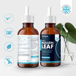 Balance Mullein Leaf Drops 60ml – Herbal Respiratory Support
