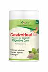 Hiral Health's Gastroheal: Herbal Powder for Constipation, IBS, Mouth Ulcers, intestinal worms - Natural Laxative, Isabgol (Psyllium Husk), Bael Powder, Triphala - 400 gm