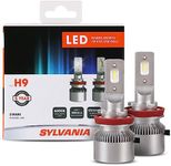 SYLVANIA H9 LED Powersport Headlight Bulbs for Off-Road Use or Fog Lights - 2 Pack