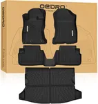 OEDRO Floor Mats for 2018-2023 Subaru Crosstrek/ 2017-2023 Subaru Impreza, Custom Fit All Weather Subaru Crosstrek Accessories 2 Row Floor Mats & Cargo Liner Full Set Liners