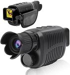 Night Vision Goggles, R7 Digital Night Vision Monoculars for 100% Darkness, Infrared Night Vision Scope 1080p Full HD Save Photo & Video for Hunting, Travel, Surveillance