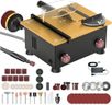 Mini Table Saw for Crafts[Dual 795 Motors & Switches] Max 200W/12,000RPM/26mm Adjustable Height Table Saw with Accessories.Gift for Men and Women's Creating Handmade Gifts,Exploring Hobbies,Models