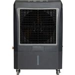Hessaire 950 Sq. Ft. Outdoor Portable 3,100 CRM 3 Speed 10.7 Gallon Evaporative Cooler Humidifier with Continuous Auto Fill for Outdoor Use Only, Gray