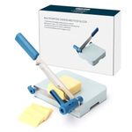 KITCHENDAO Multipurpose Cheese and Food Slicer with Adjustable Thickness Dial, Dual-Blade Cutting System for Easy Slicing, Safety Lock, Block Cheese Sausage Vegetable Biltong Beef Jerky Cutter