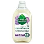 Seventh Generation Liquid Laundry Detergent Ultra Concentrated Easy Dose Technology Lavender 132 loads 683 ml