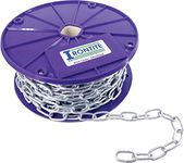 IRONTITE® Heavy Duty 3mm Metal Chain Link 1M - 30M Long, Hot Dipped Galvanised Chain for Long Lasting Weather Protection, Heavy Duty Chain to Suit A Variety of Uses. (1 Metre)