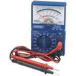 Draper 37317 Pocket Analogue Multimeter, 64mm x 100mm x 35mm,Blue