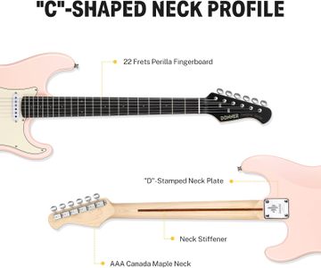 Donner 39-Inch Electric Guitar – Full Size Beginner Instrument