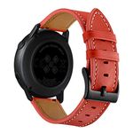 AISPORTS Compatible for Amazfit Bip 3/Bip 3 Pro Strap Leather for Women Men, 20mm Soft Breathable Leather Sport Wristband Replacement Strap for Amazfit Bip U/Bip U Pro/Bip S/Bip S Lite/Bip/Bip Lite