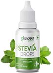 Grandeur Zero Colorie Sugar Free Stevia Drops, No Maltodextrin No Dextrose, For Keto Diet & Weight Watchers, Sugar Substitute - 20ml (400 servings)