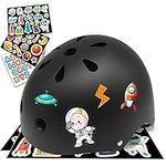 Simply Kids Bike Helmet with DIY Stickers for Toddler Boys Girls I CPSC & CE Certified for Skateboard Roller-Skating Bicycle Scooter I Baby Infant Youth Child Ages 3-5 5-8 Year Old