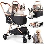 3-in-1 Dog Stroller with Removable 