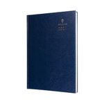 Collins Standard Desk 2025 Diary for Professionals - A4 Week to View Business Diary - Blue - (40.60-25) - Premium Business Planner with Hardback Leathergrain Covers