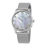 Gucci Unisex-Adult Analogue Classic Quartz Watch with Stainless Steel Strap YA1264040