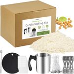 TRINIDa Candle Making Kit, Candle Making Supplies Include Soy Wax 5lb, Candle Wax Melting Pot, Candle Wicks, Wick Stickers and Metal Centering Devices, Candle Making Kits for Adults Beginner