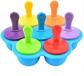 Tongke Silicone Popsicle Mold, 7-Ca