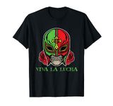 VIVA LA LUCHA Lucha Libre Shirt Lucha Mask Mexican Wrestling T-Shirt