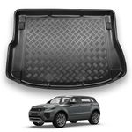 Nomad Boot Liner Compatible with Range Rover Evoque 2011-2019 [L538] Recyclable Plastic (PE) Tailored Fit Car Floor Guard Tray Black Custom Fitted Accessory Dog Friendly Waterproof with Raised Edges