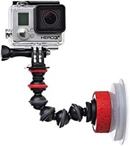 JOBY Suction Cup with GorillaPod Arm for GoPro HERO6 Black, GoPro HERO5 Black, GoPro HERO5 Session, Contour and Sony Action Cam