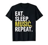 Eat Sleep Music Repeat Gift T-Shirt