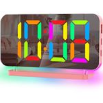 Led Clock For Teen Girls Bedroom