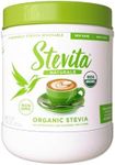 Stevita Organic Stevia - 16 oz - Stevia & Erythritol All-Natural Sweetener, No Calories - USDA Organic, Non-GMO, Vegan, Keto, Paleo, Gluten Free - 908 Servings