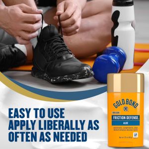 Gold Bond Friction Defense Stick 1.75 oz – Anti-Chafing Balm