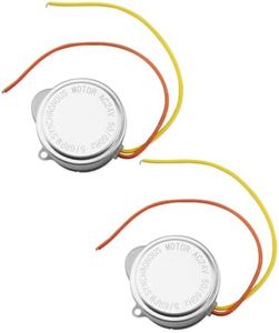 ULXIOM 802360JA Zone Valve Motor Replacement, Fit for Honeywell Solenoid Valve V8043 V8044, 24V, 50/60 Hz, 5 W, 6/5 RPM(2)