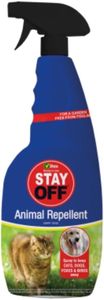 Stay Off Animal Deterrent Spray 750ml – Humane Outdoor Pet & Wild Animal Repellent – Helps Protect Gardens, Lawns & Paths – Ready to Use, Non-Toxic Formula