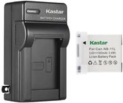 Kastar NB-11L 11LH Battery + AC Wall Charger Replacement for Canon SX400 IS, SX410 IS, SX420 IS, ELPH 110 HS, ELPH 115 IS, ELPH 120 IS, ELPH 130 IS, ELPH 135, ELPH 140 IS, ELPH 150 IS, ELPH 160 Camera