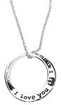 Star Wars "I Love You" "I Know" Mobius Necklace