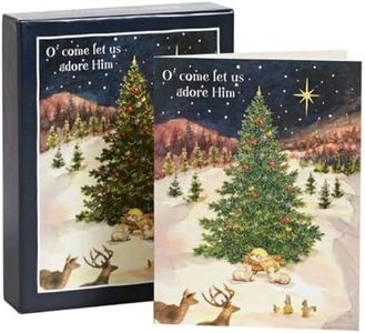 Lang Companies, Let Us Adore Him Boxed Christmas Card by Betty Whiteaker
