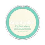 Annabelle Perfect Matte Pressed Powder Talc-Free, Vegan, Cruelty-Free, Non-Comedogenic, Paraben-Free, Fragrance-Free, Oil-Free, Hypoallergenic, 7.5 g