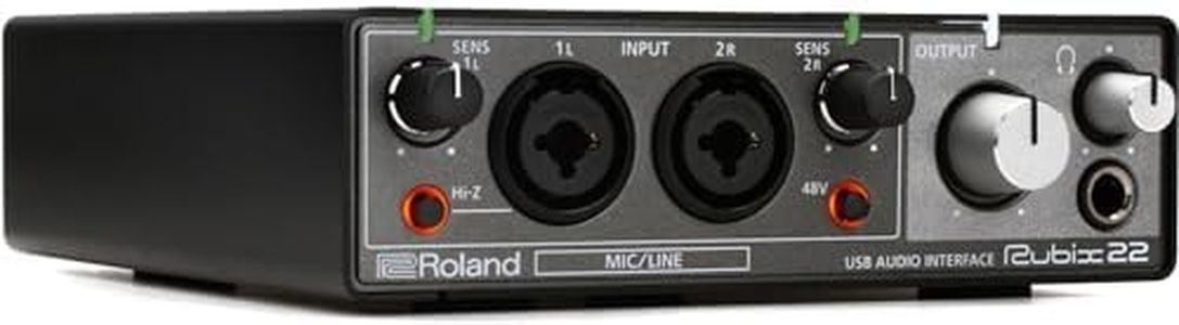 Roland Rubix 22 Audio/MIDI USB Interface 2-in/2-out