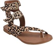 MIZ MOOZ Women's Nisha Sandal, Leopard, 42 EU/11 M US