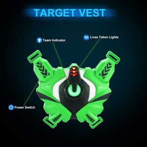TINOTEEN Laser Tag Set for 4 Players – Interactive Game Kit